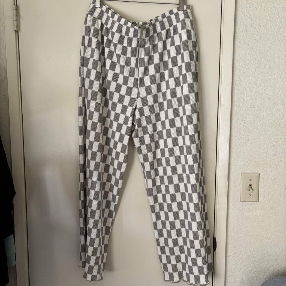 NWT VANS Wren Checkerboard Pants - Picture 2 of 3